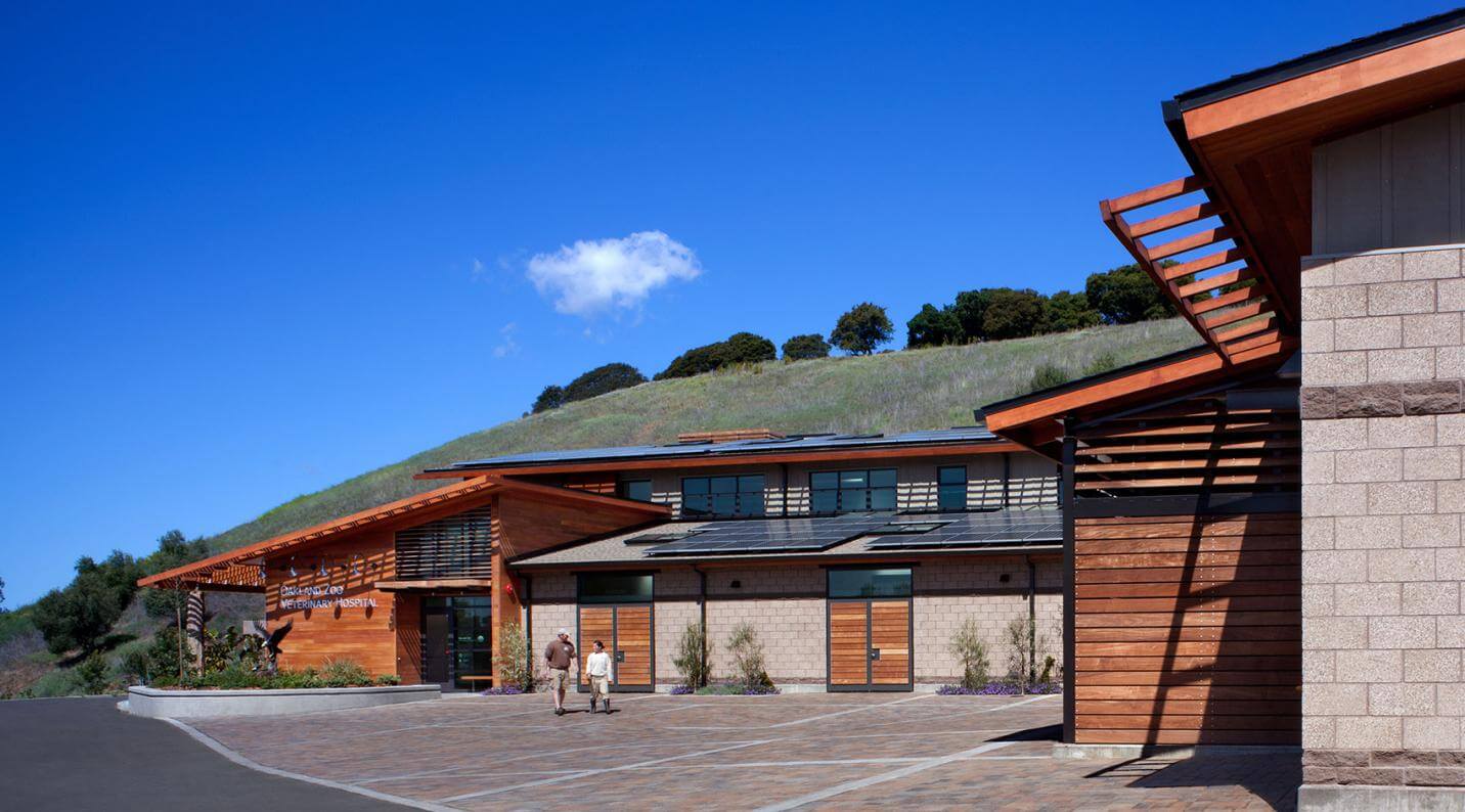 Oakland Zoo Vet Clinic is mostly solar powered