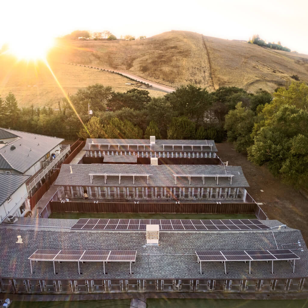 Breton School solar install