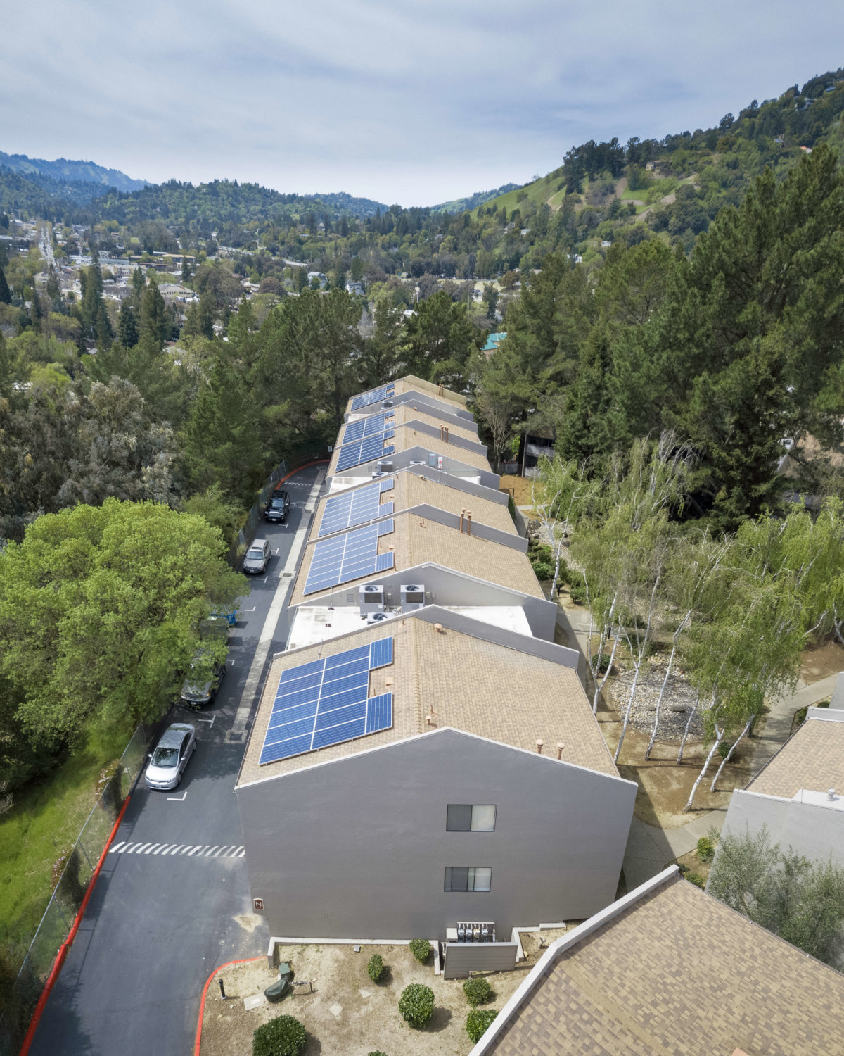 View of Highlands Apartments | Solar Technologies