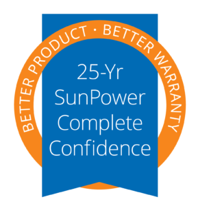 25-Year SunPower Complete Confidence Equipment Warranty