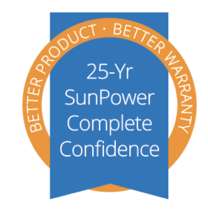 25-Year SunPower Comlpete Confidence Equipment Warranty