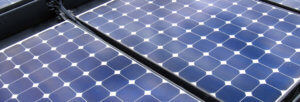 Close up of SunPower Panels