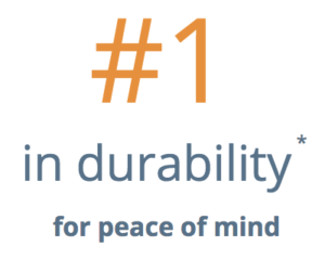 #1 in durability