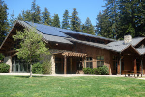 Large building with Solar Array