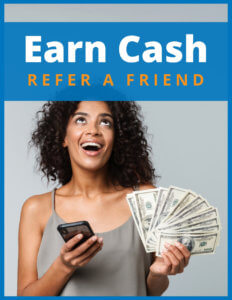 Earn Cash Referral graphic