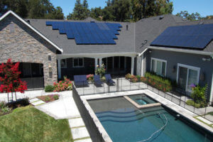 Residential Solar with Pool